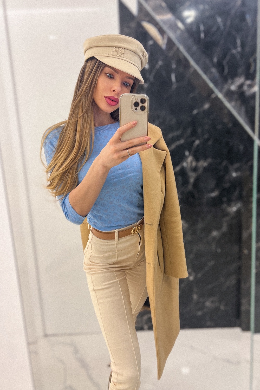 Pleasure To Wear Блуза С 3/4 Ръкав - Blue - Изображение 13