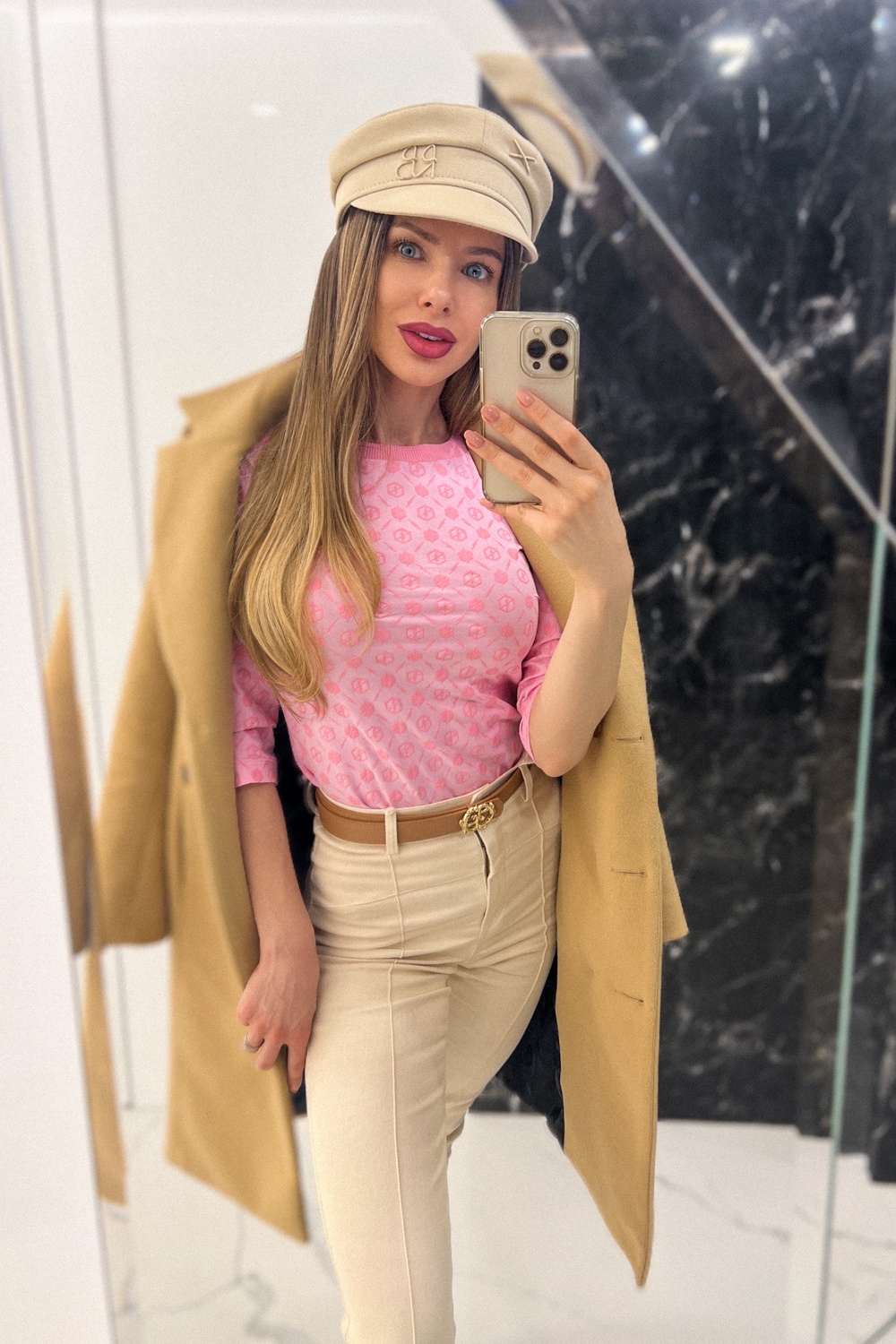 Pleasure To Wear Блуза С 3/4 Ръкав - Light Pink - Изображение 19