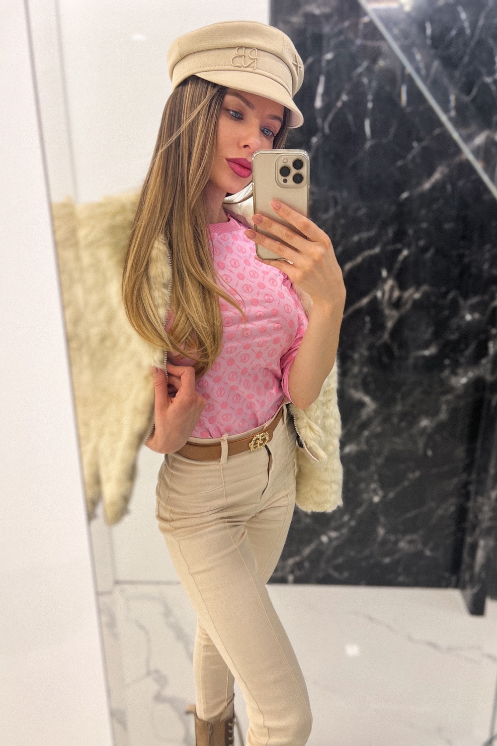 Pleasure To Wear Блуза С 3/4 Ръкав - Light Pink - Изображение 18