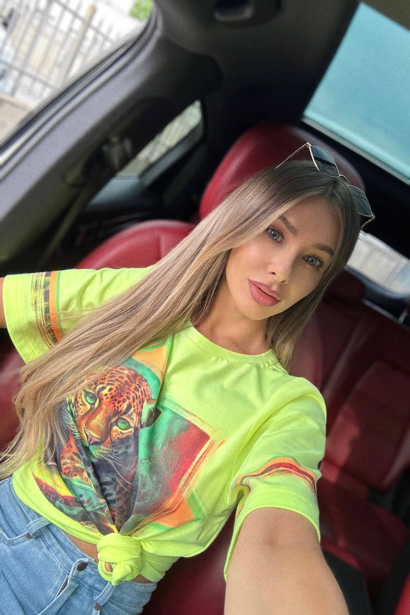 Style Revolution T-Shirt От Памук - жълт неон - Изображение 13