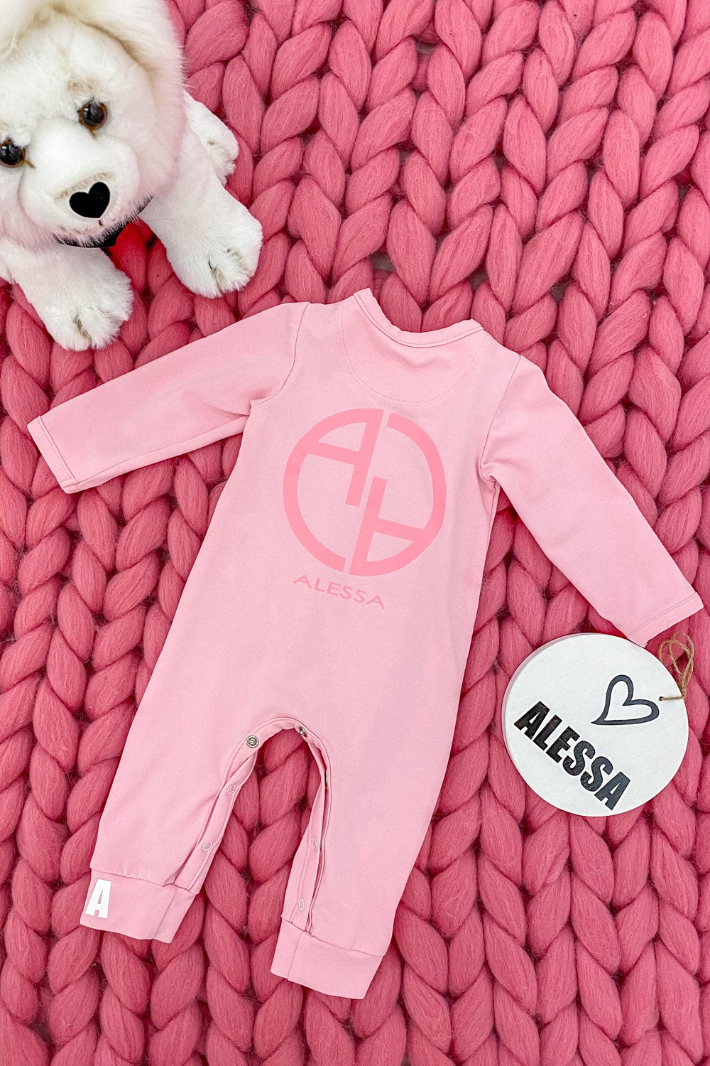 Think big drink milk ромпър - pink - Изображение 9