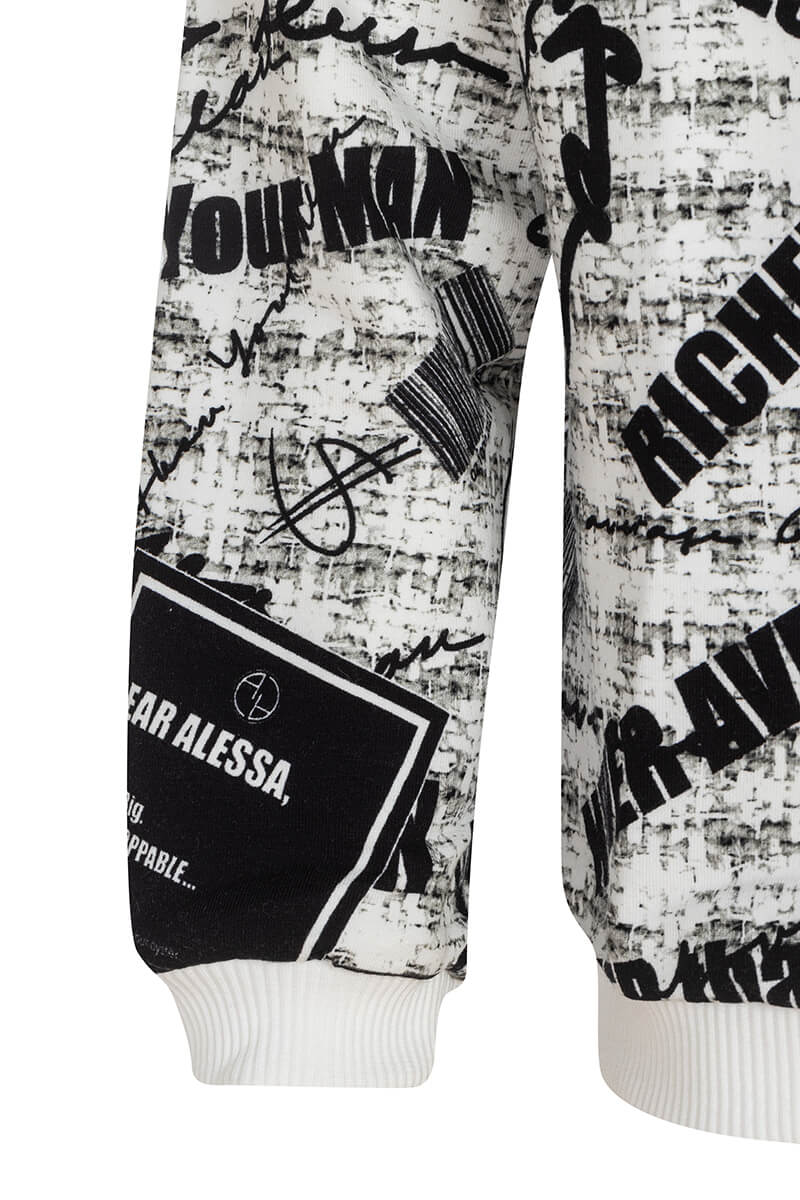 Run The World Alessa mini Суитшърт - Print - Изображение 10