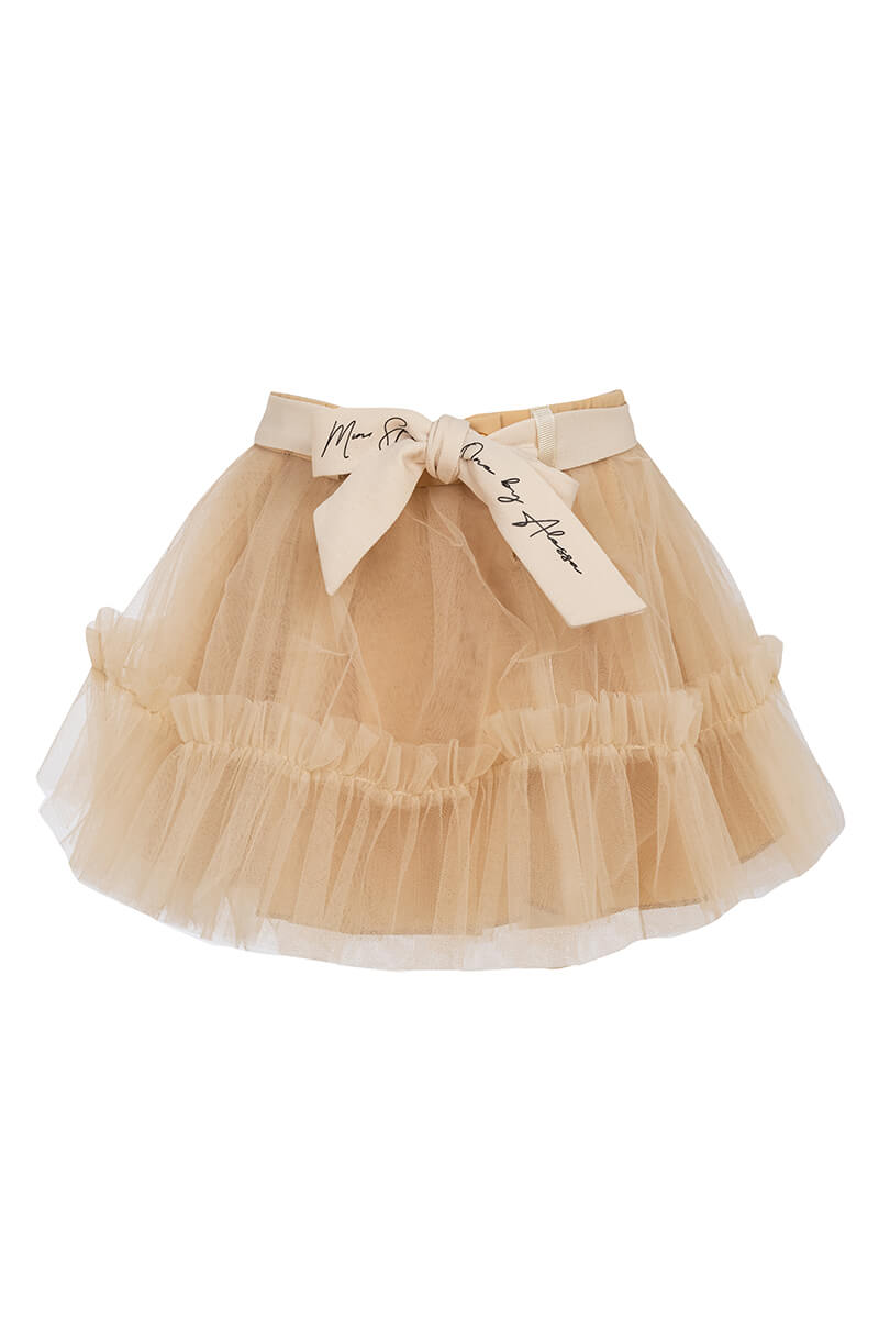Ivory Magic Mini Пола-Пачка - Beige - Изображение 10