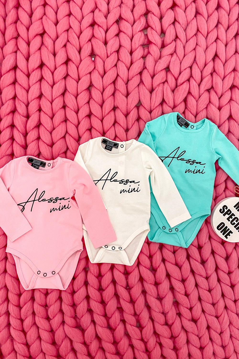 Alessa mini боди - pink - Изображение 7