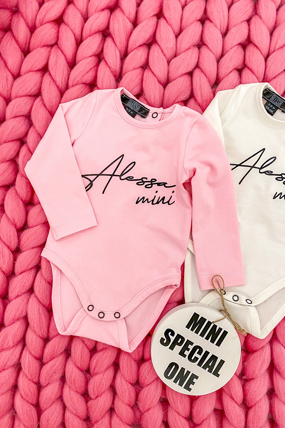 Alessa mini боди - pink - Изображение 8