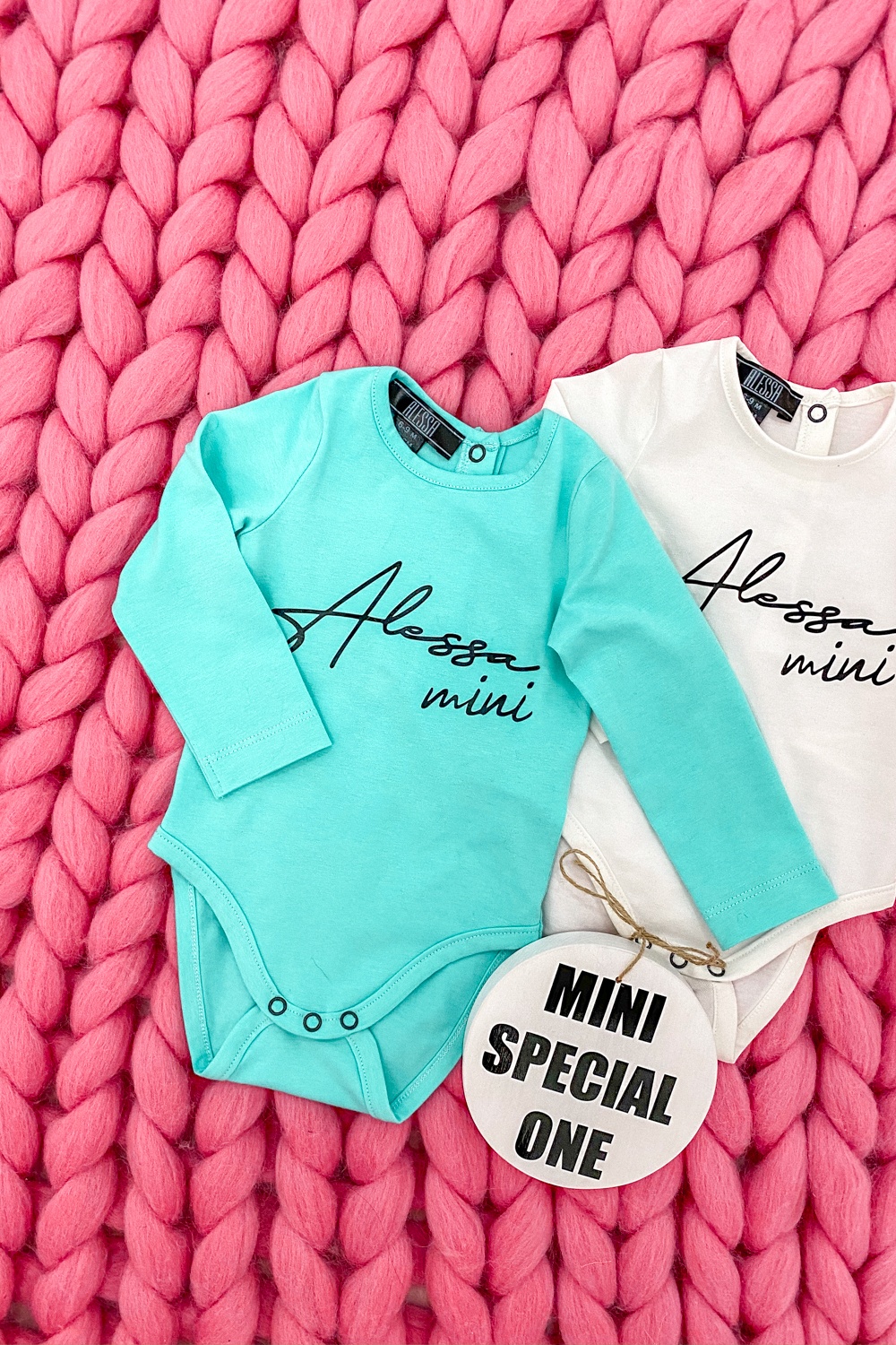 Alessa mini боди - мента - Изображение 8
