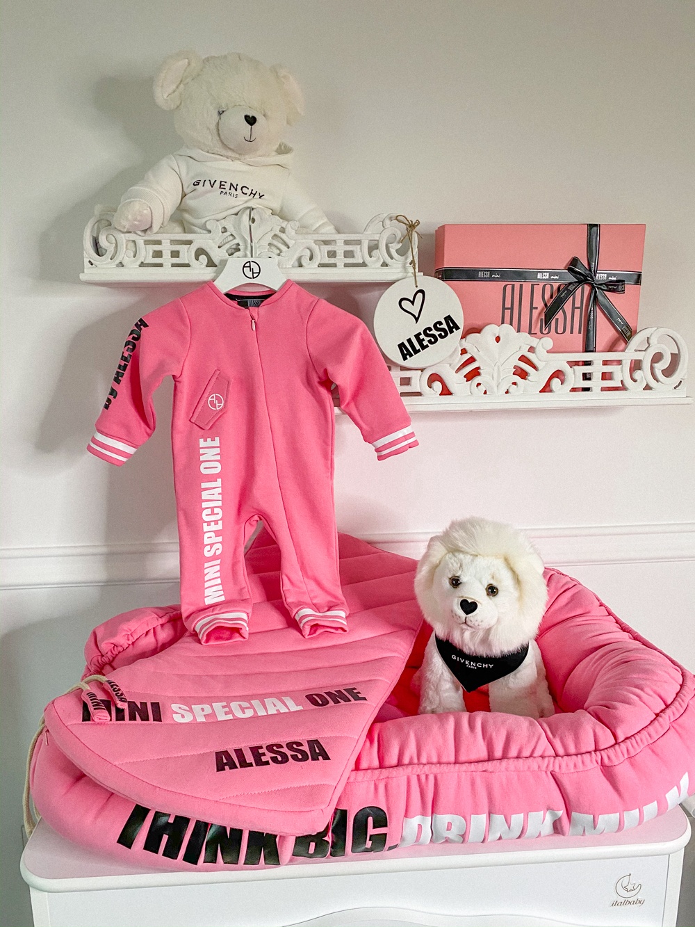 ALESSA Бебешко гнездо - pink - Изображение 6