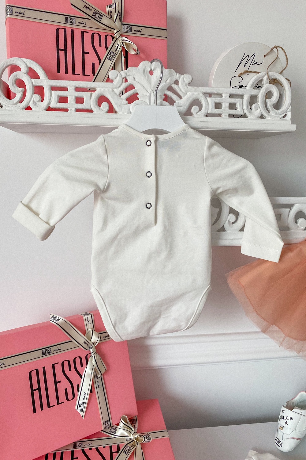 Alessa mini боди - екрю - Изображение 13