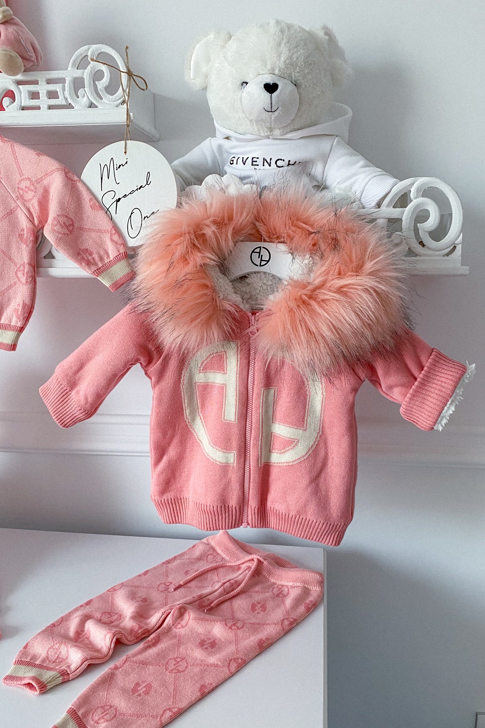 Alessa mini Religion Панталон от плетиво - pink - Изображение 10