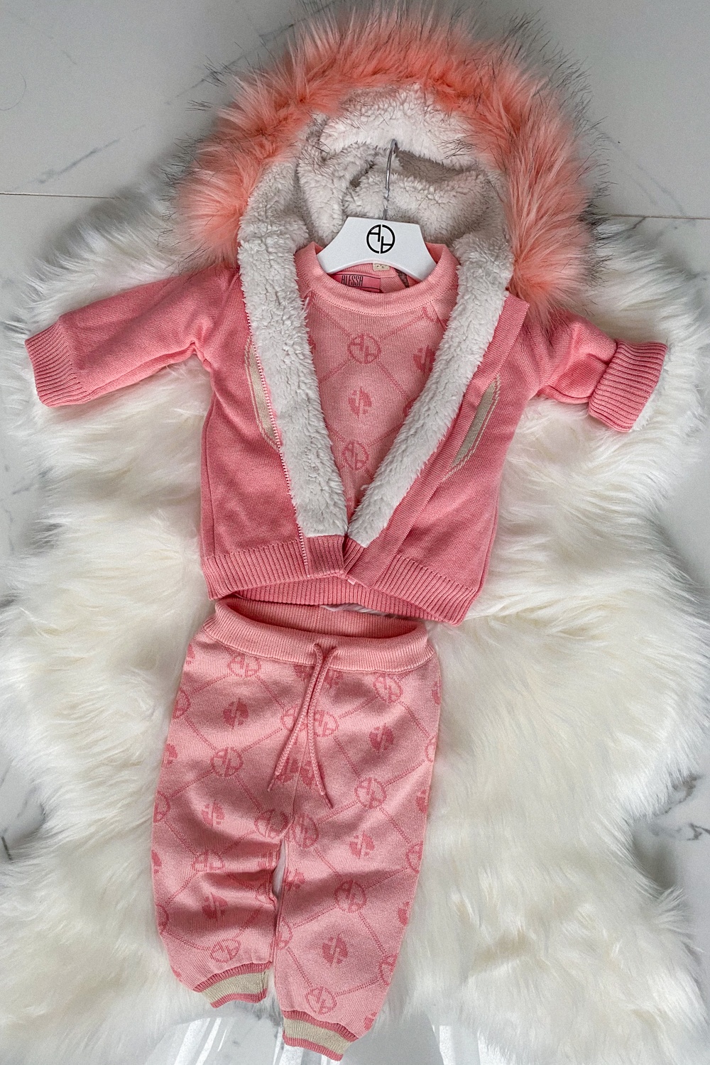Alessa mini Religion Панталон от плетиво - pink - Изображение 13