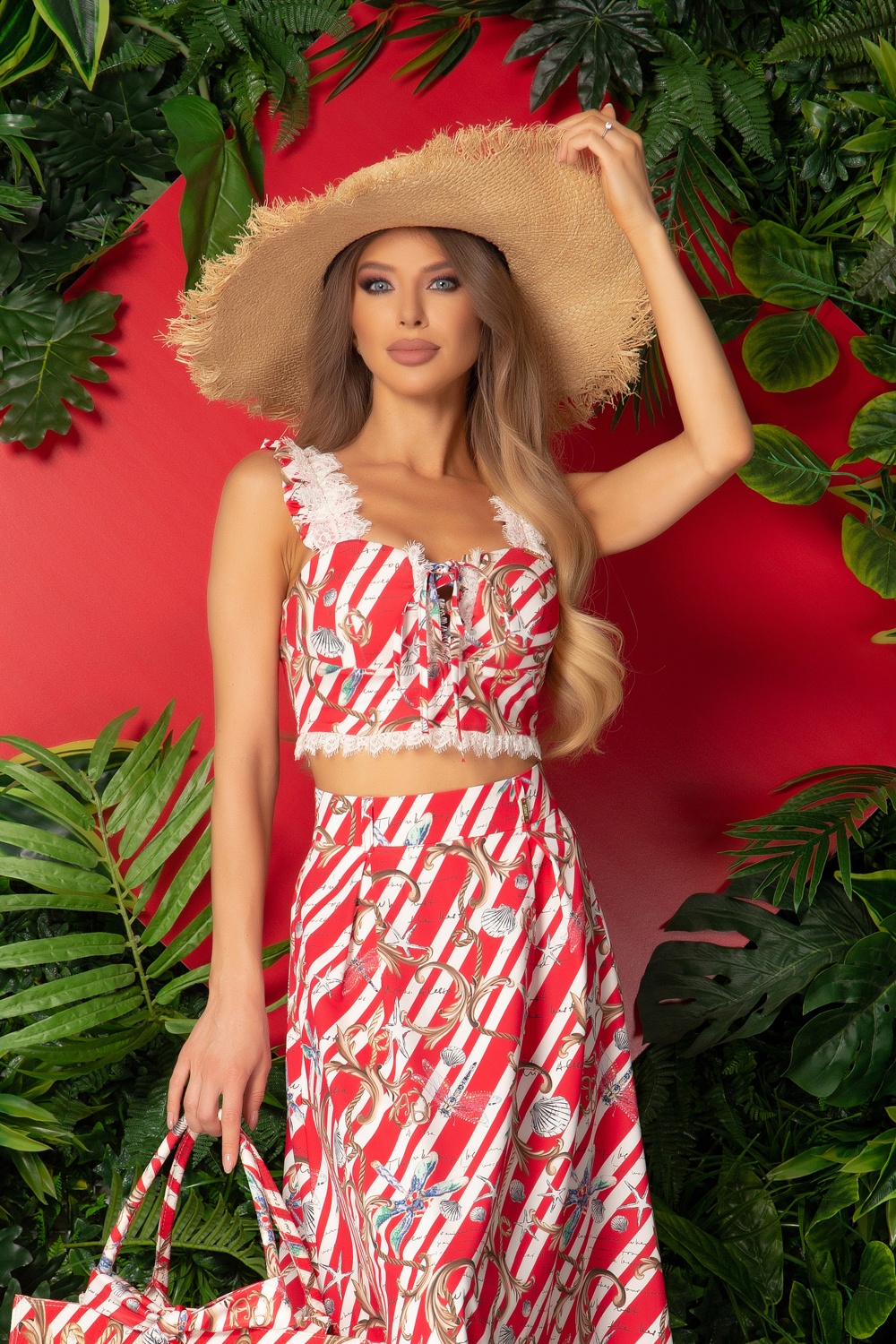 Spirit of the Summer Ruffles Дълга Пола - Изображение 12