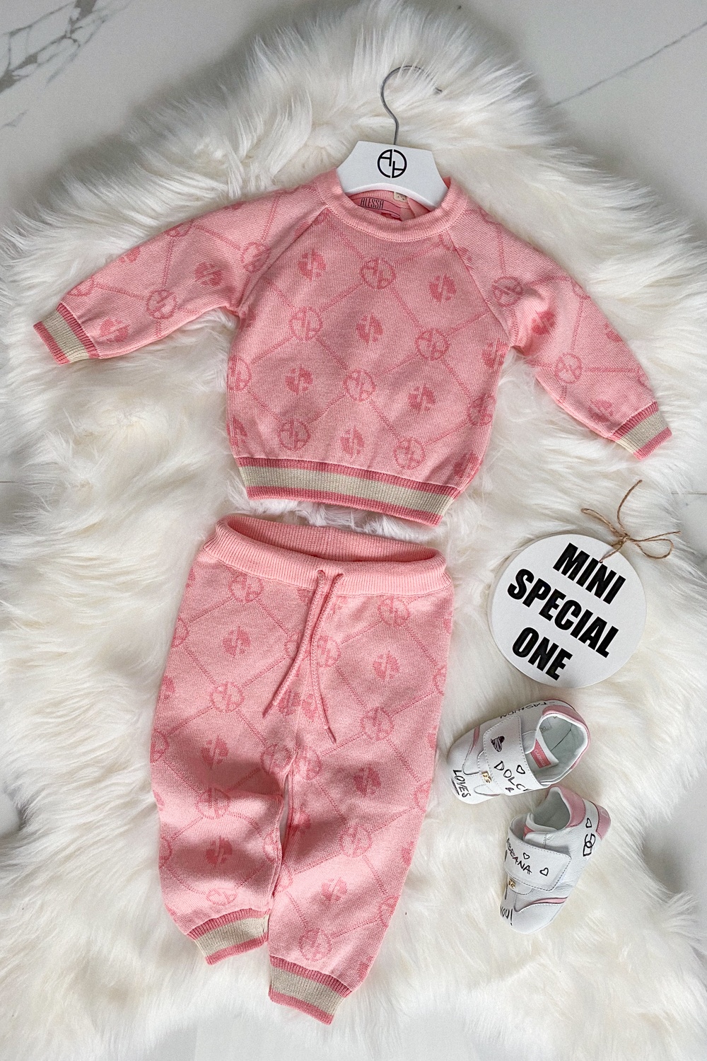 Alessa mini Religion Блуза от плетиво - pink - Изображение 11