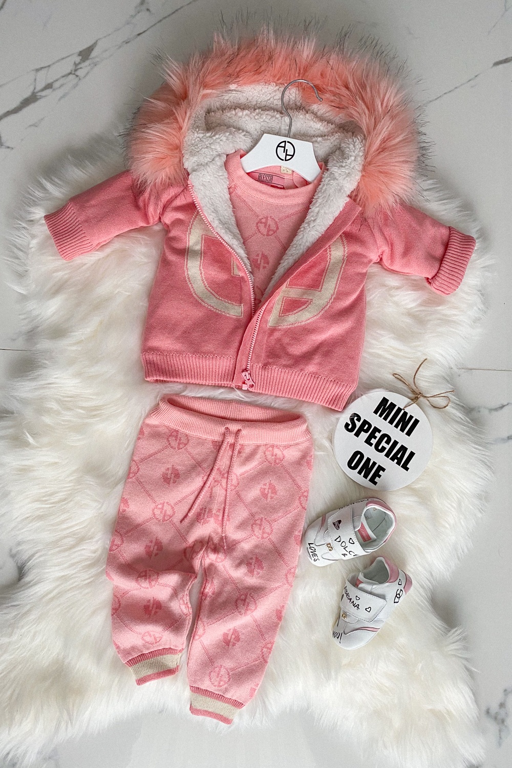 Alessa mini Religion Блуза от плетиво - pink - Изображение 15