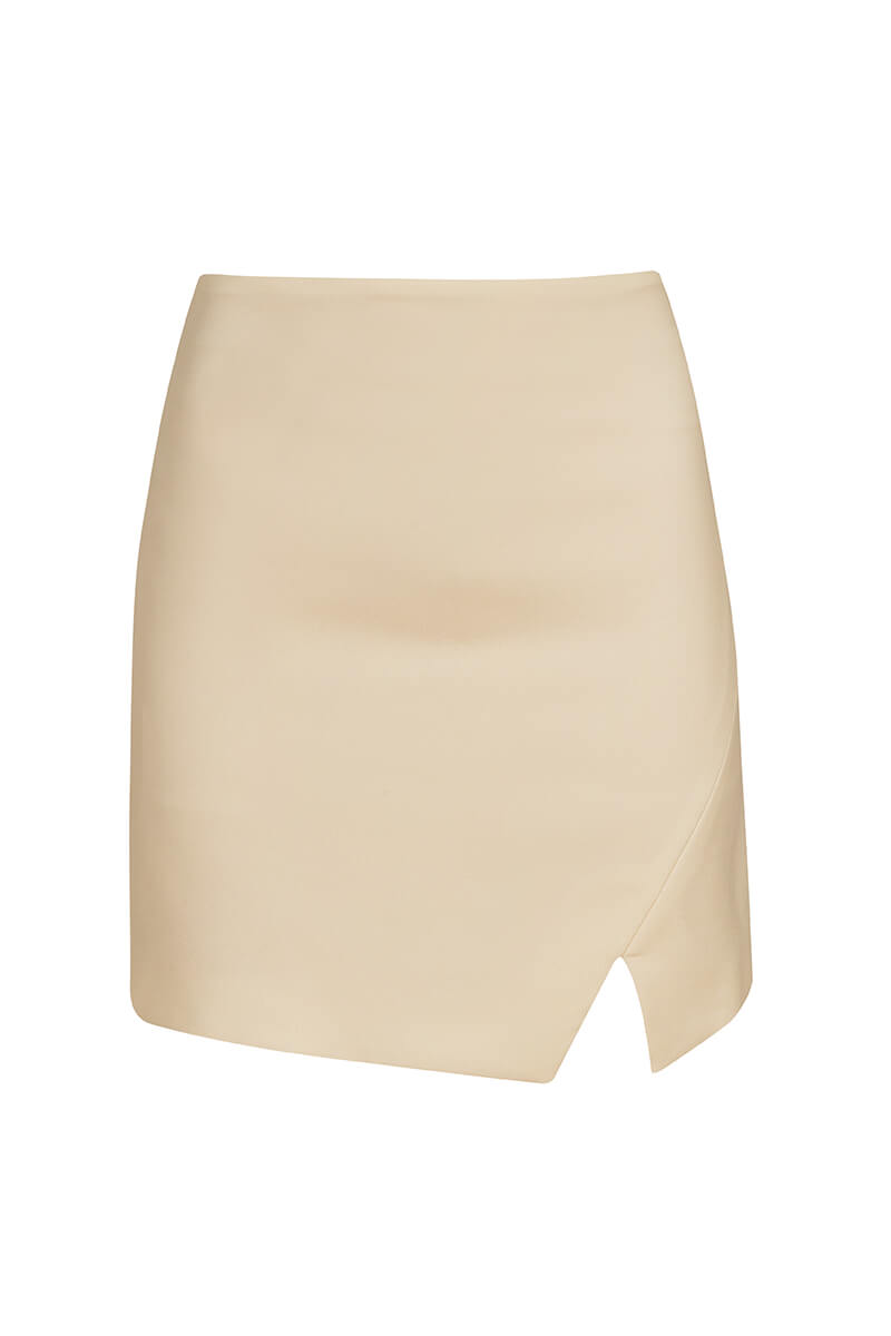 Pulse Pleat Пола-Панталон - Soft Beige - Изображение 21
