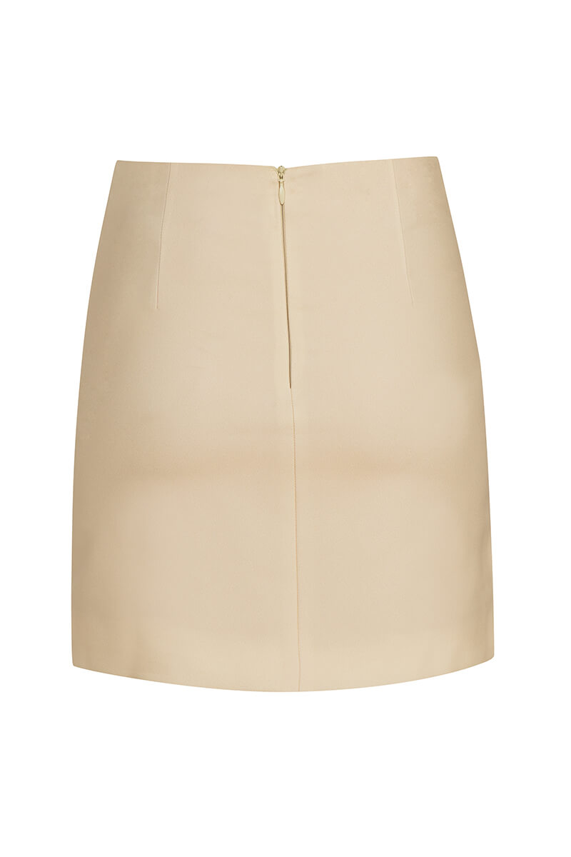 Pulse Pleat Пола-Панталон - Soft Beige - Изображение 37