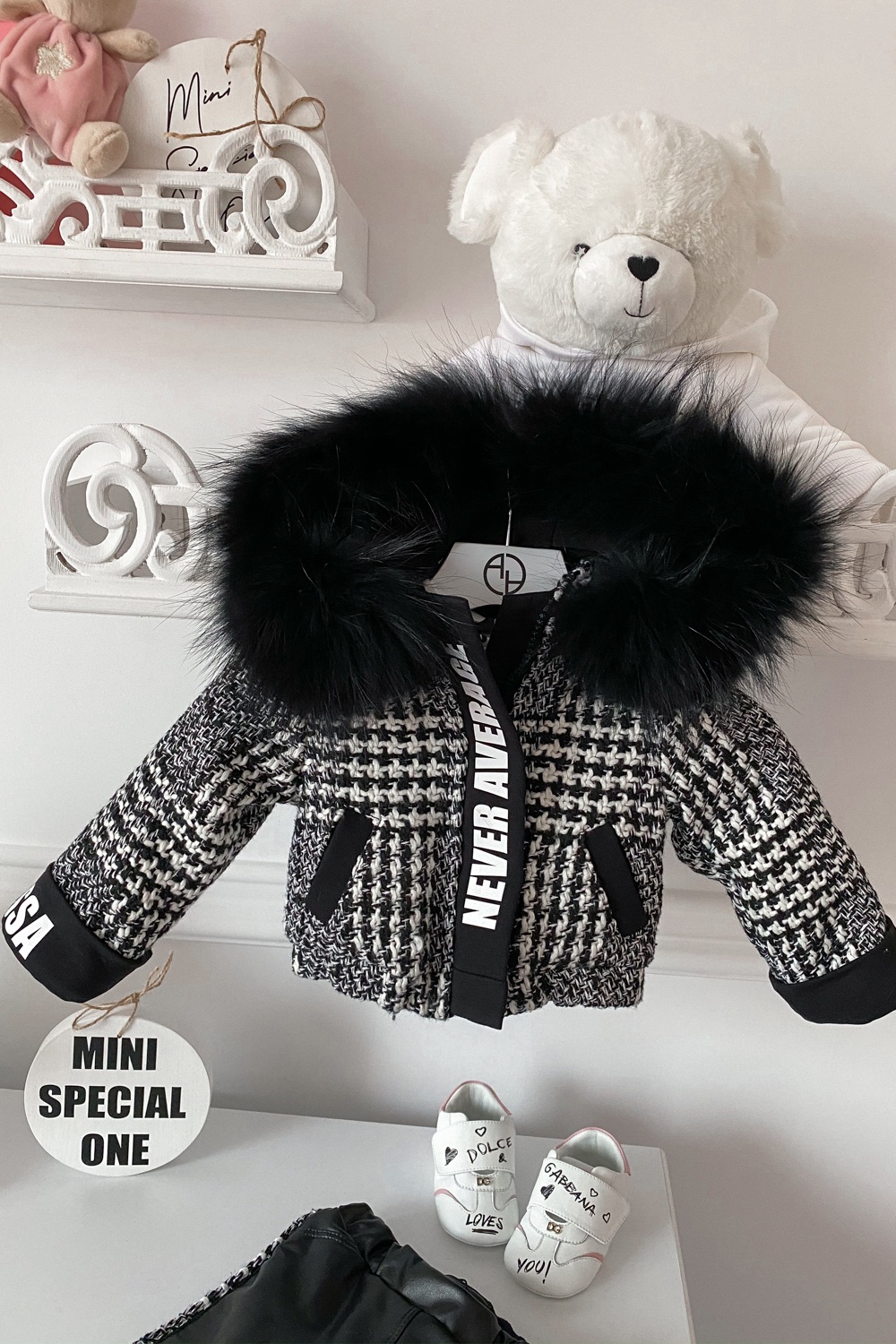 Slow Down Baby Alessa mini зимно яке от букле - Изображение 16
