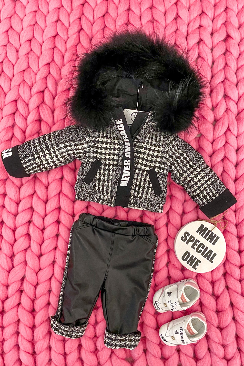 Slow Down Baby Alessa mini кожен панталон - Изображение 9