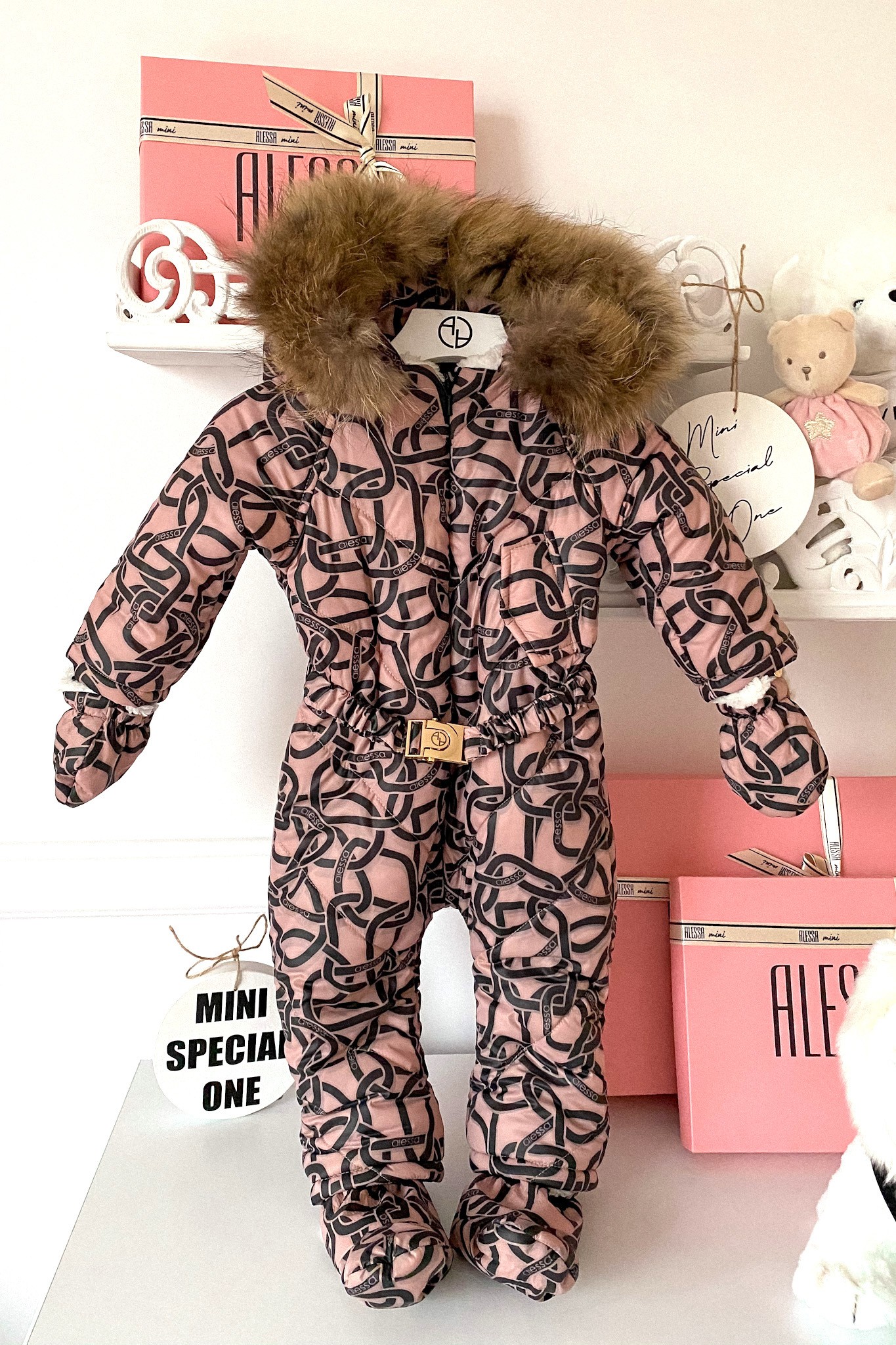 Alessa mini luxury Космонавт с естествен косъм - Изображение 12