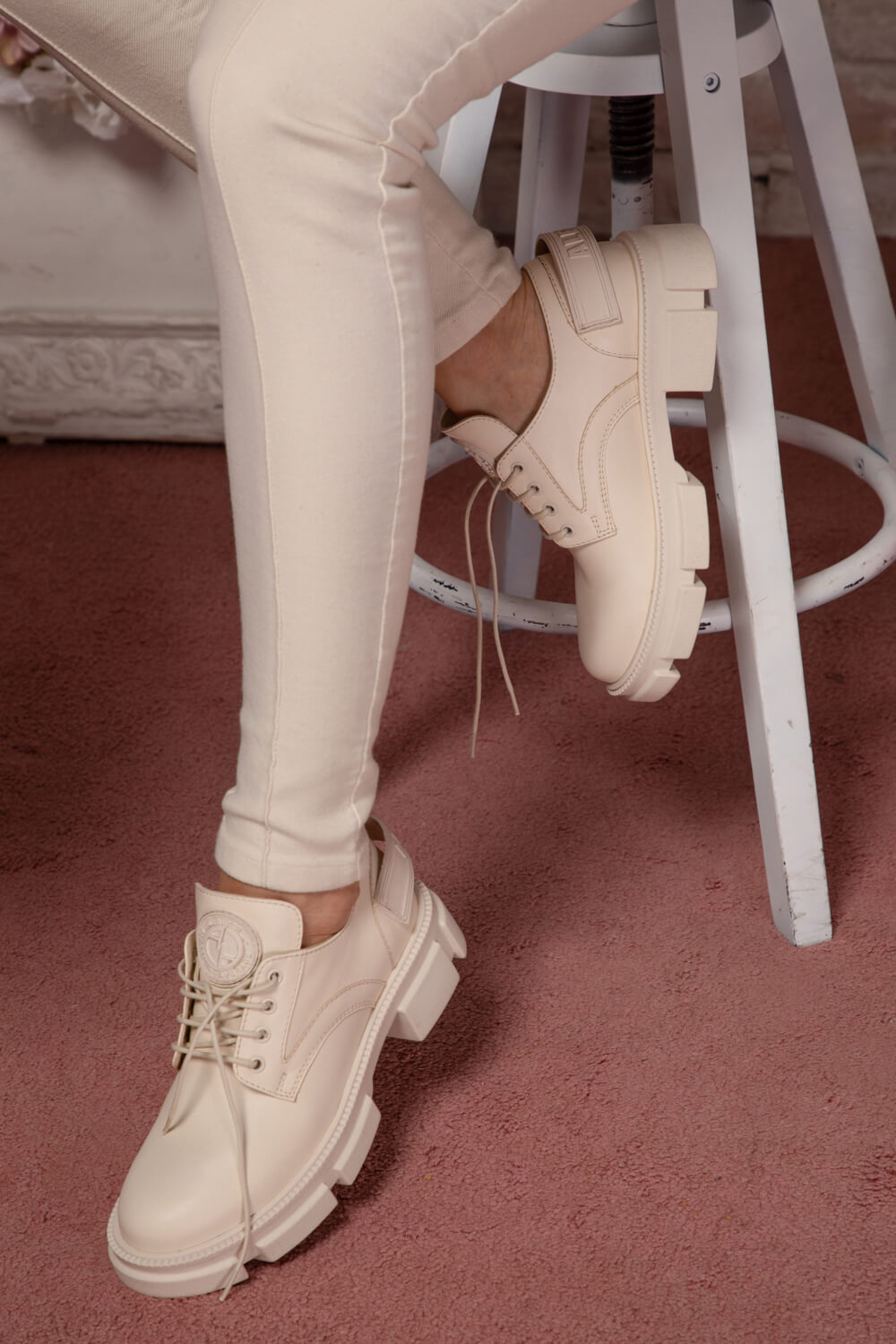 Step Up Обувки - Soft Beige - Изображение 16