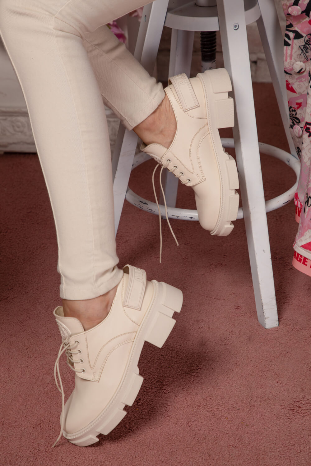 Step Up Обувки - Soft Beige - Изображение 14