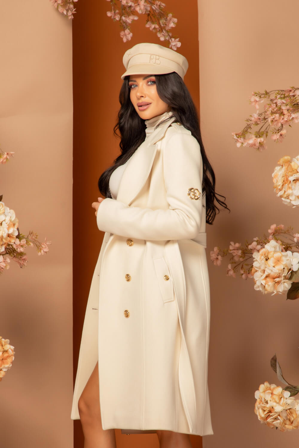 Chic Catch Палто - Ecru - Изображение 30