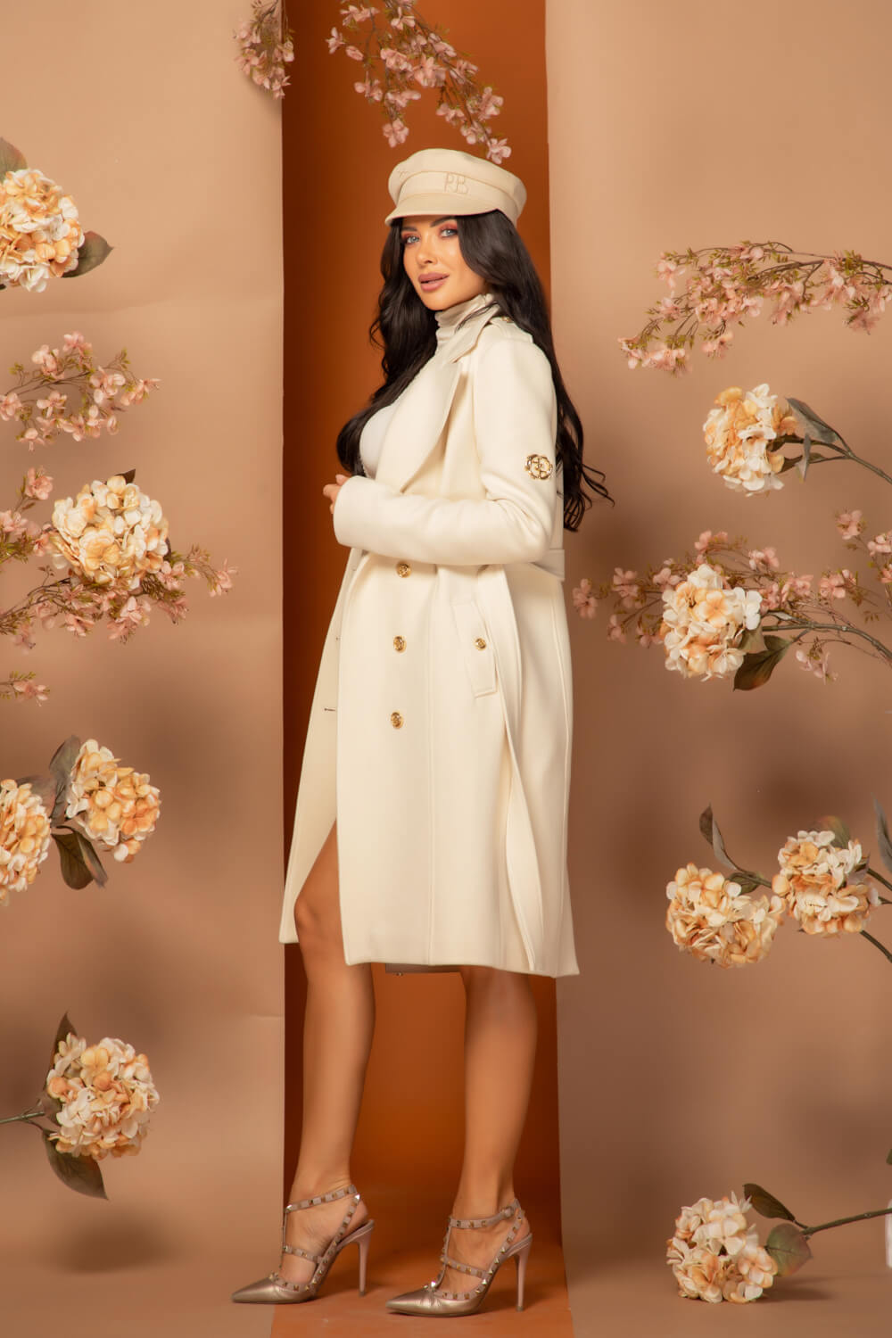 Chic Catch Палто - Ecru - Изображение 28