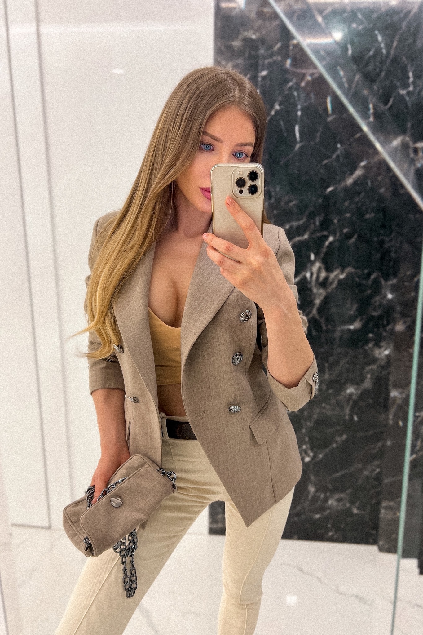 Make It Yours Mini Чанта - Light Brown - Изображение 8