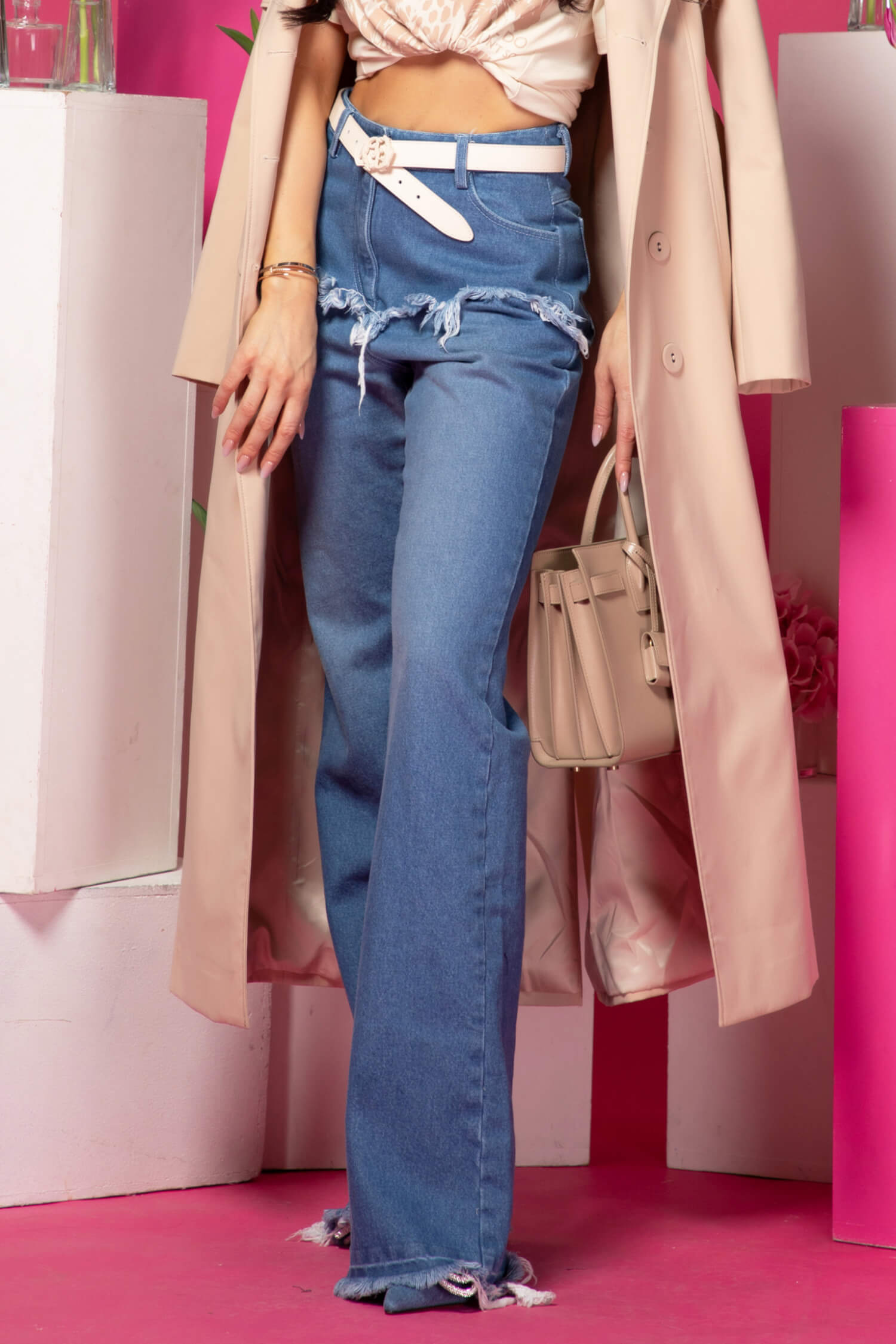 Fierce Femininity Дънки - Denim Blue - Изображение 38