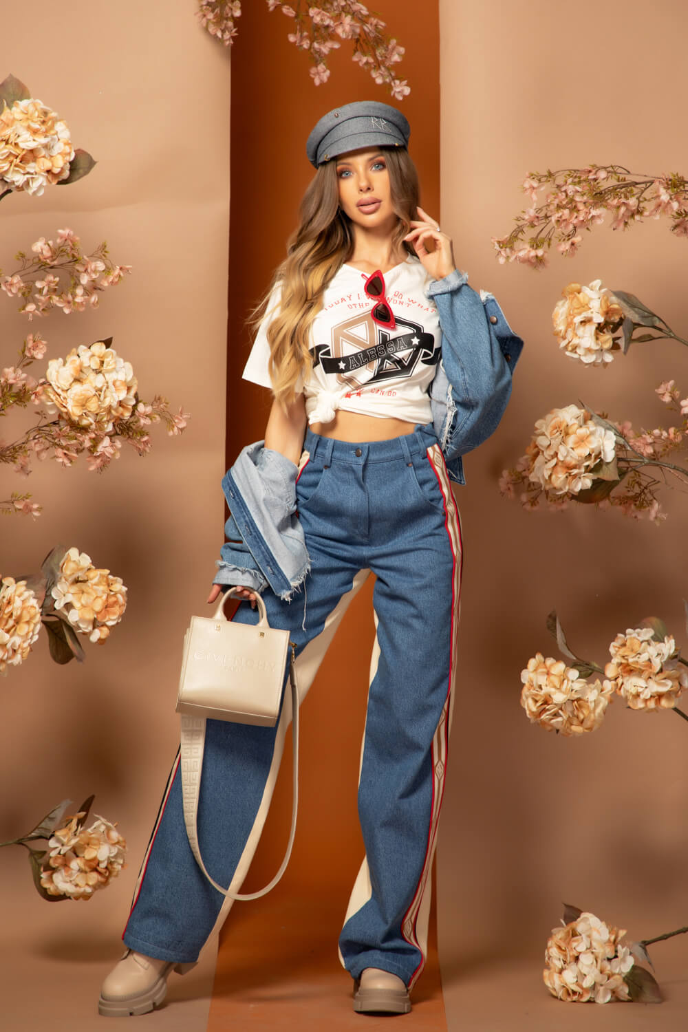 Sugar & Spice Дънки - Soft Beige - Изображение 15