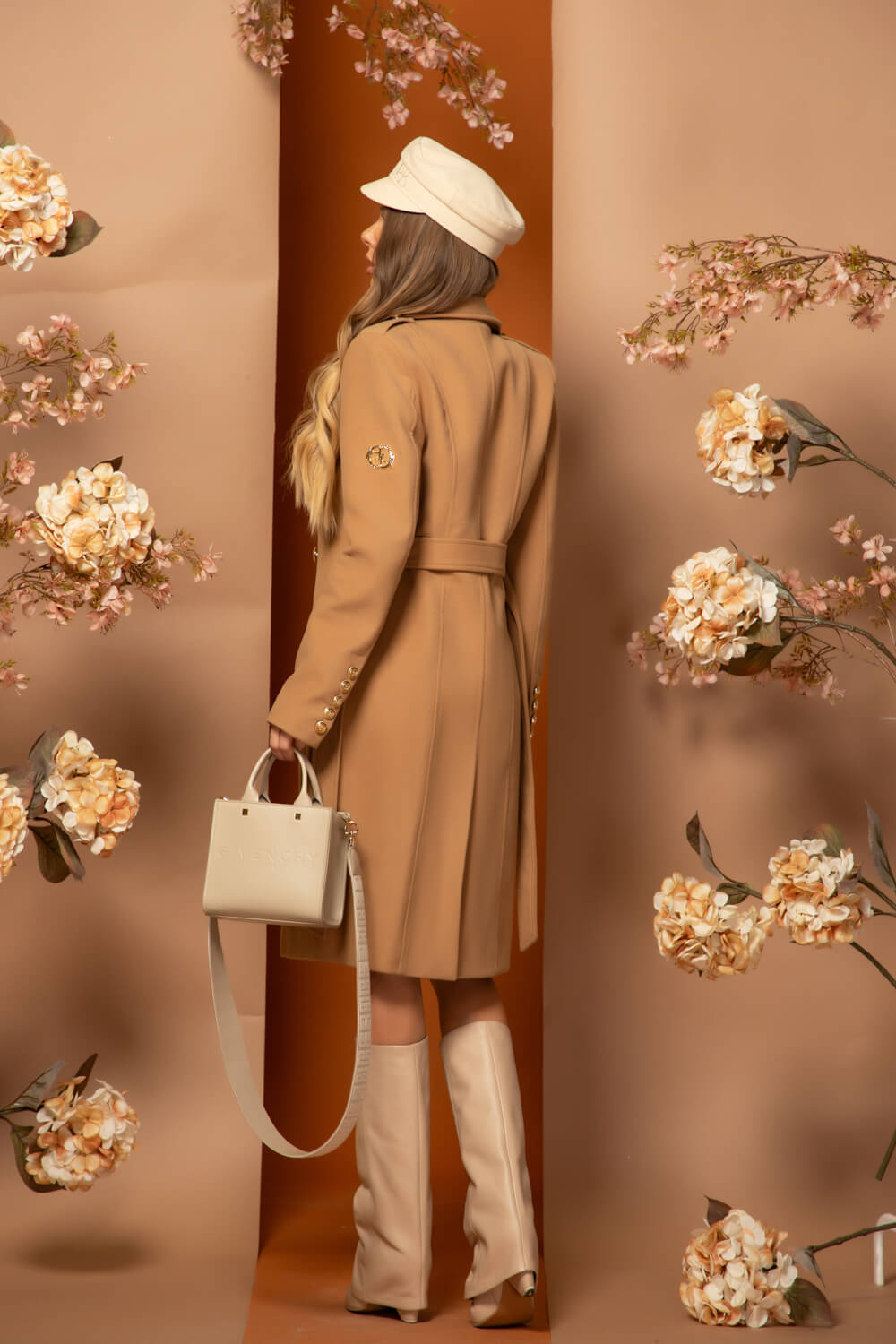 Chic Catch Палто С Вълна - Brown - Изображение 69