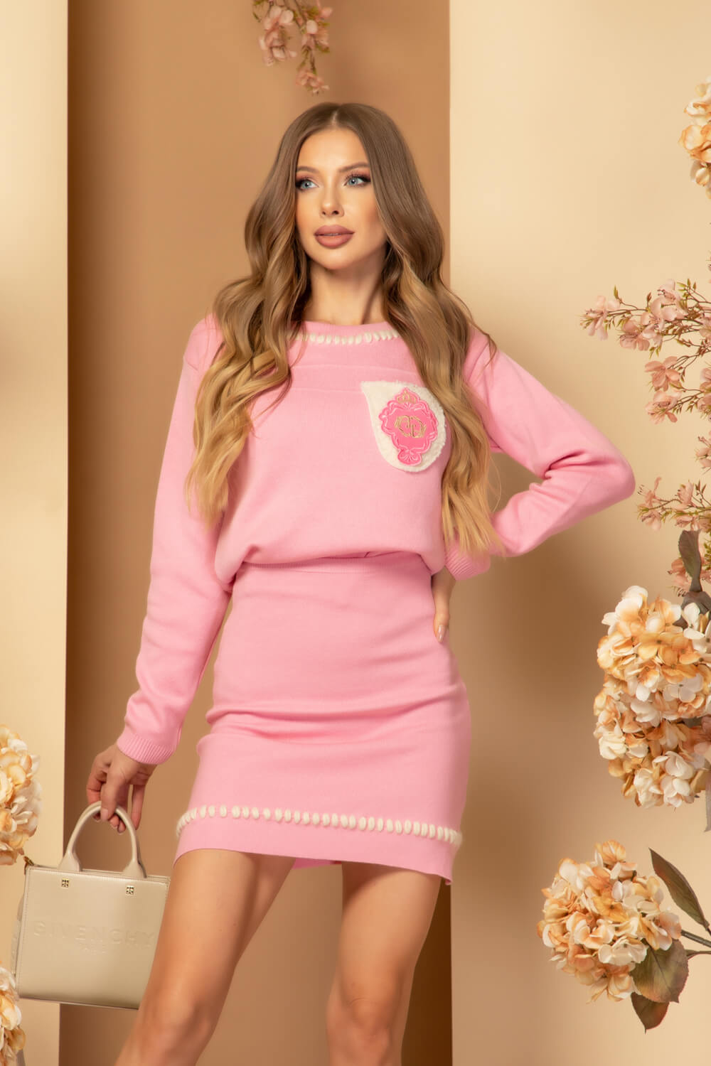 Cityscape Cozy Handmade Пуловер От Плетиво - Pink - Изображение 19