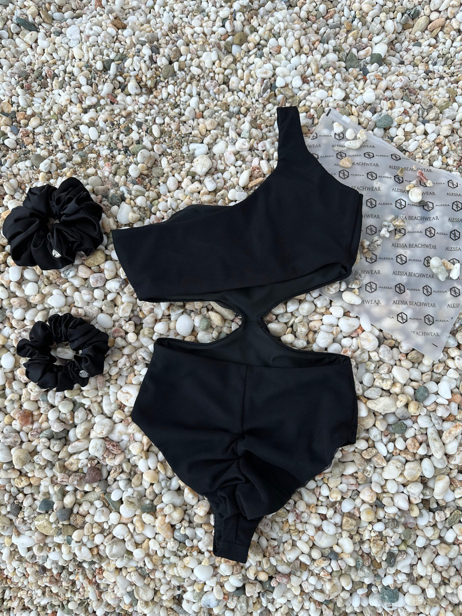 Palm Springs Chic Цял Бански - Black - Изображение 13