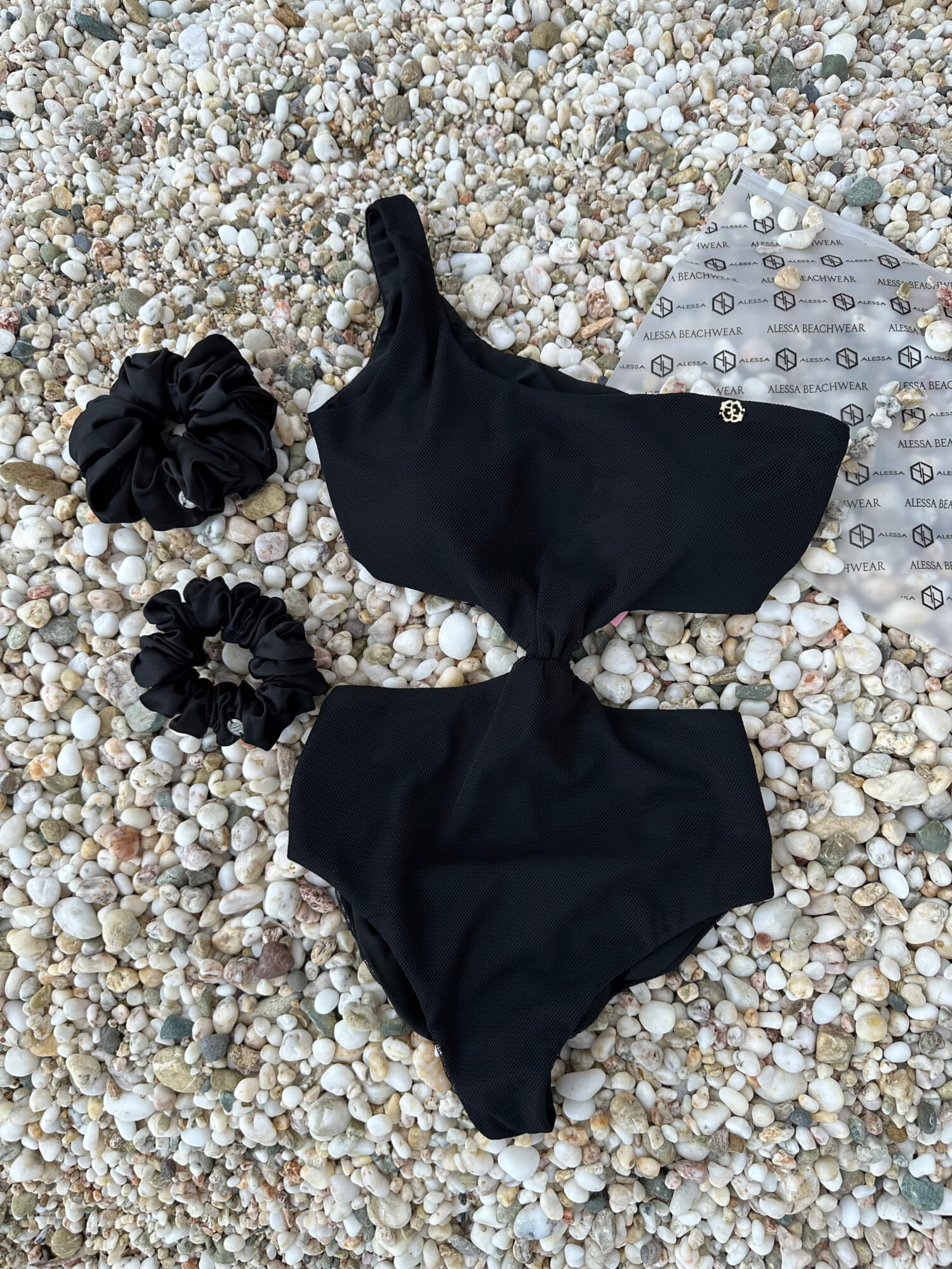 Palm Springs Chic Цял Бански - Black - Изображение 12