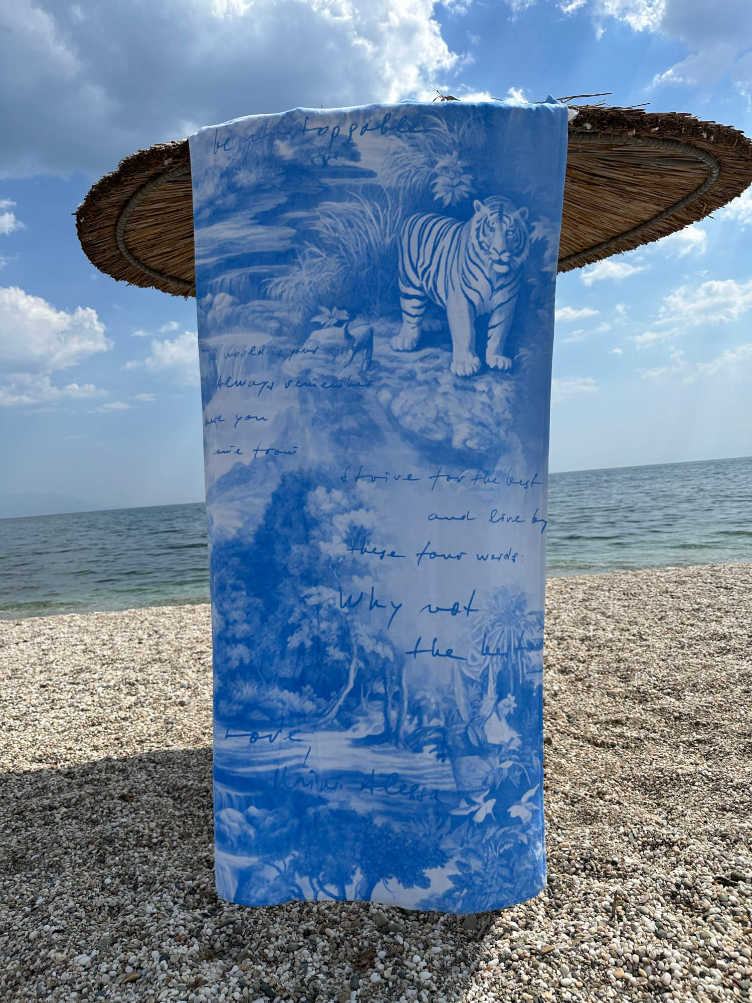 Trendsetter Icon Плажна Хавлия - Blue - Изображение 5