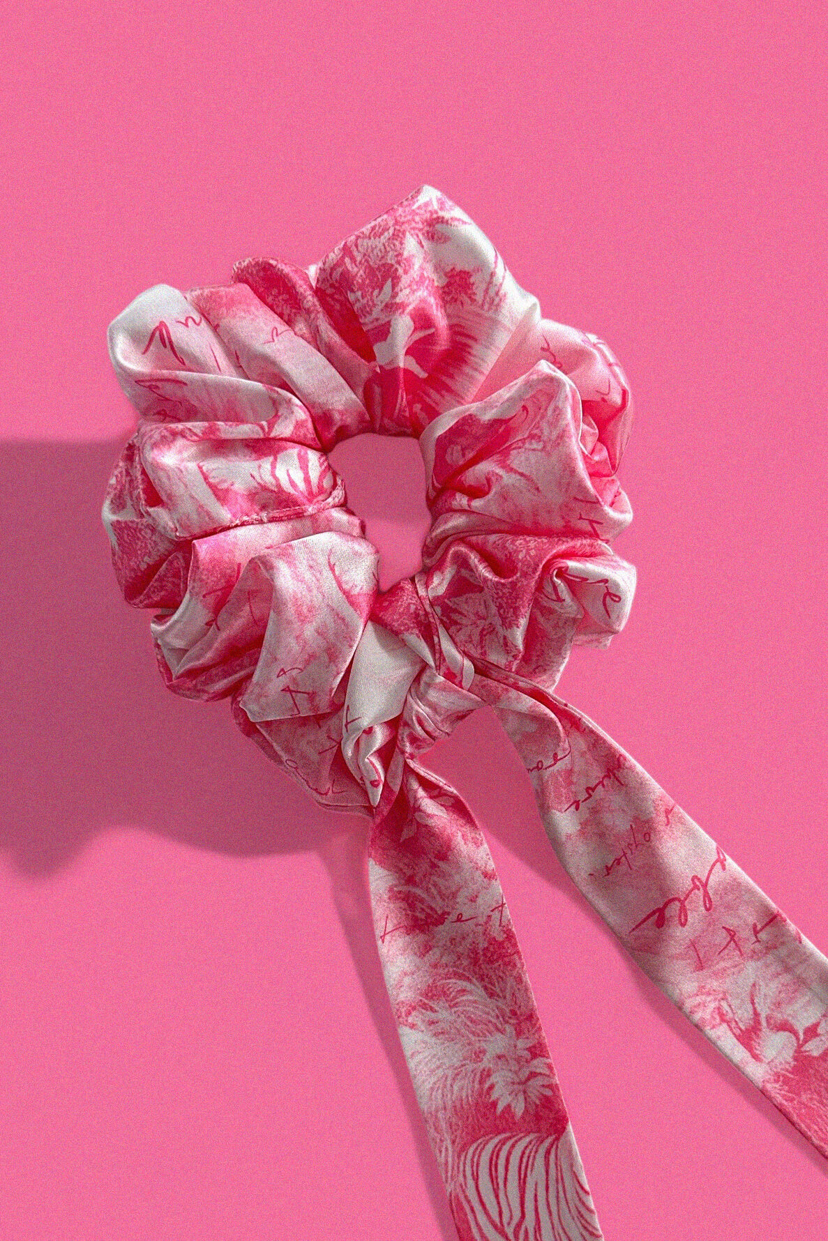Trendsetter Icon Скрънчи-Панделка - Pink - Изображение 8