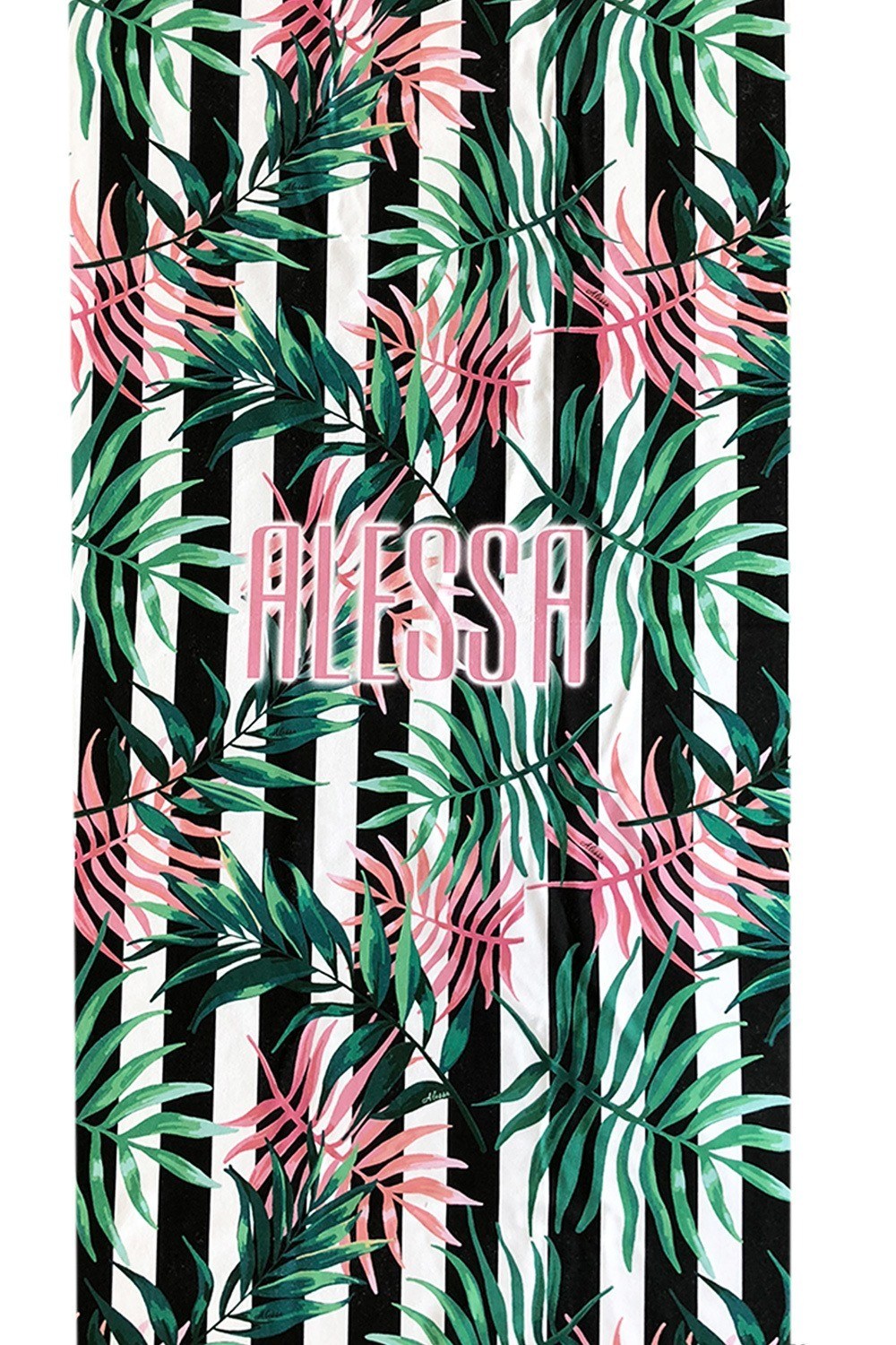 Плажна хавлия pink tropic - Изображение 4