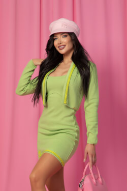 Reason To Grow Жилетка От Плетиво - Green