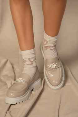 Brand Of The Year Чорапи Средна Дължина - Nude