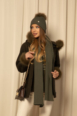 Winter Whisper Шапка От Плетиво - Military