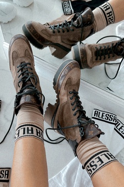 Don't Be Shy Alessa Чорапи 3/4 - Nude