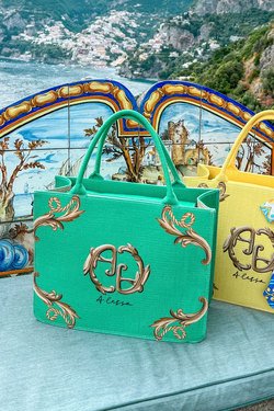 Alessa Rococo Чанта - Green