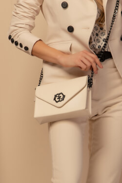 Rococo Logo Чанта - Soft Beige