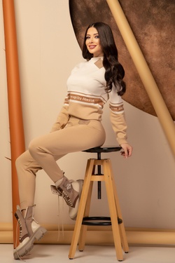 Heaven-like Панталон От Плетиво - Nude