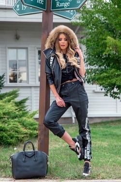 Treasure chest кожен панталон