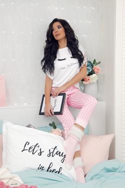 Checkmate дълъг панталон - розово