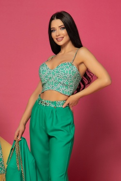 Devilish Beauty Колан - Luxury Green