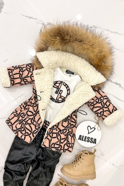 Alessa mini Luxury Парка с каракул