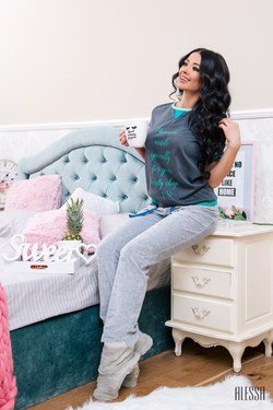 Beauty sleep homewear T-shirt