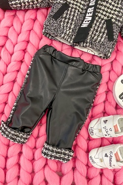 Slow Down Baby Alessa mini кожен панталон