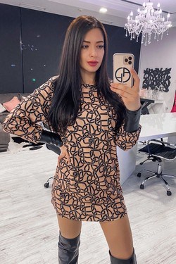 Alessa luxury блуза-рокля